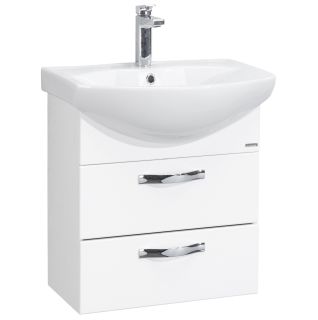 Тумба под раковину Акватон Ария 50см белый 1A140001AA010